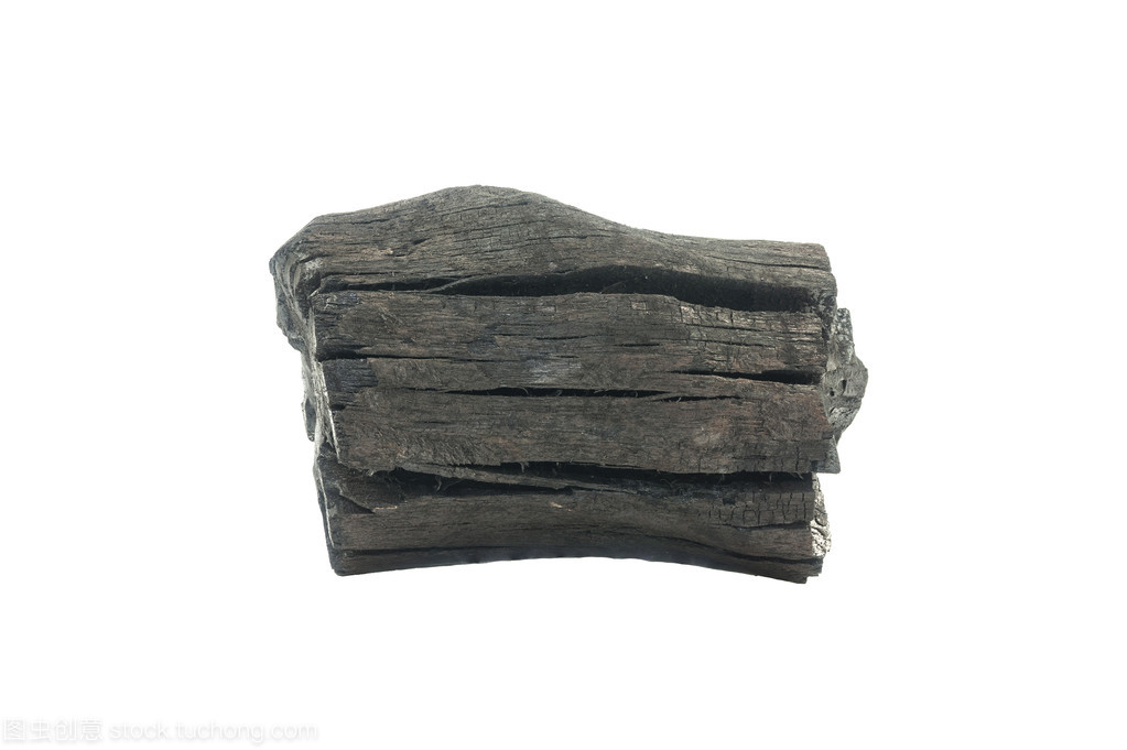 木炭 木材的黑色新生